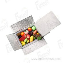 Biodegradabl Packaging Insulation Frozen Food Box